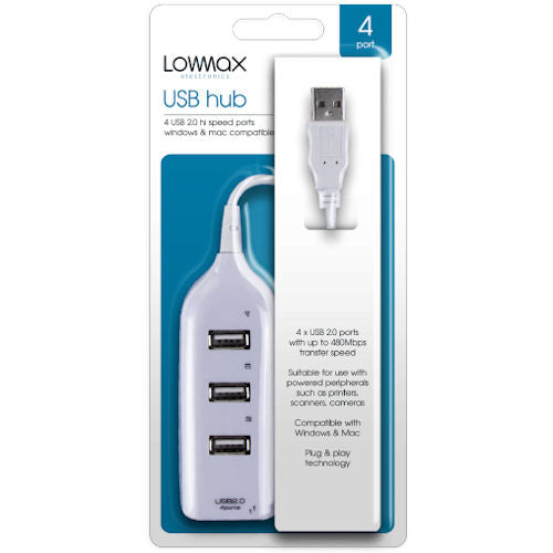 USB Hub 4-in-1 Ports