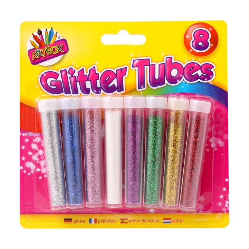 Glitter Tubes - 8 Pack