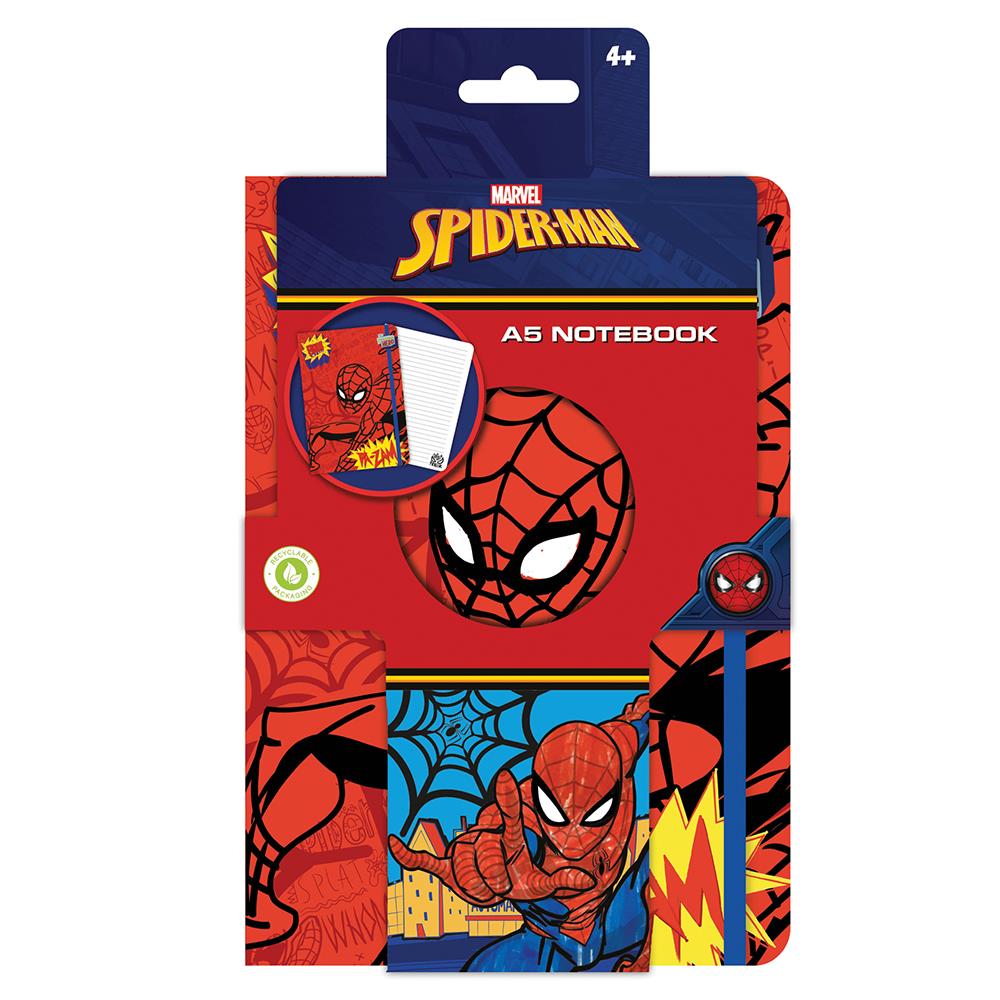 A5 Spiderman Notebook