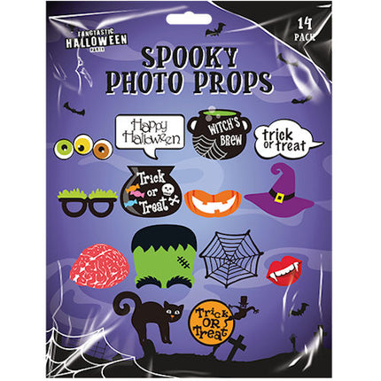 Halloween Photo Props - 14 Piece