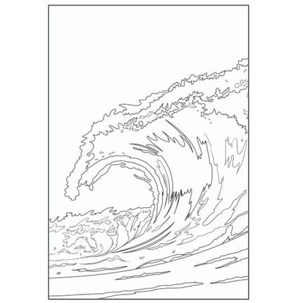 A4 Patterns In Nature Advanced Colouring Book