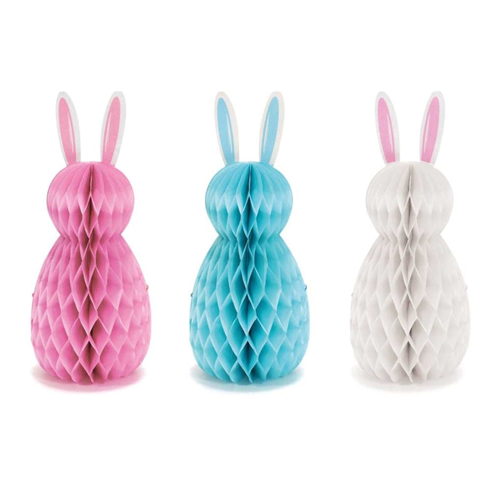 Easter Paper Rabbit Decoration - Assorted