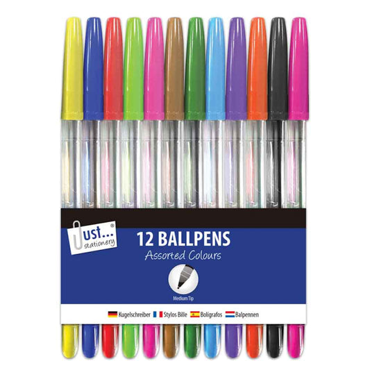 Ballpoint Pens - 12 Pack