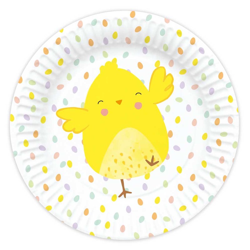 Easter Plates - 8 Pack