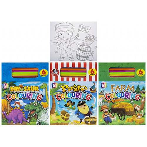 Boys Colouring Pad - Assorted