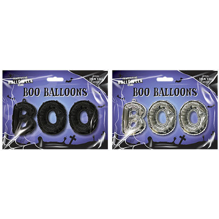 Halloween BOO Balloons - Assorted