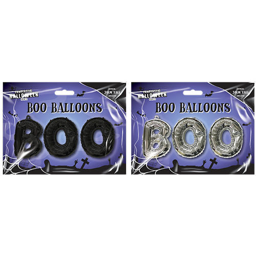 Halloween BOO Balloons - Assorted