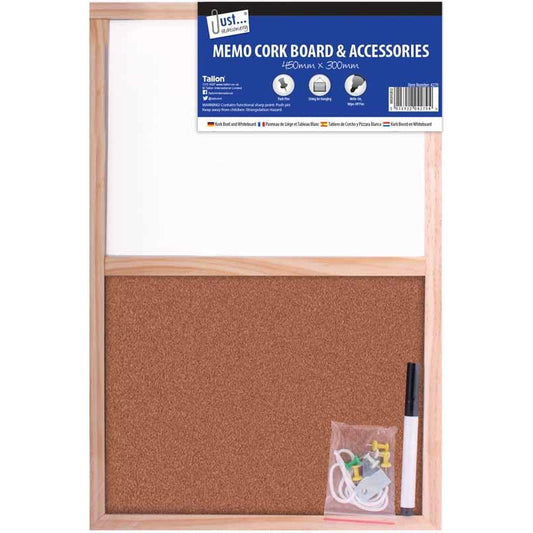 Medium Split Cork Dry Wipe Board