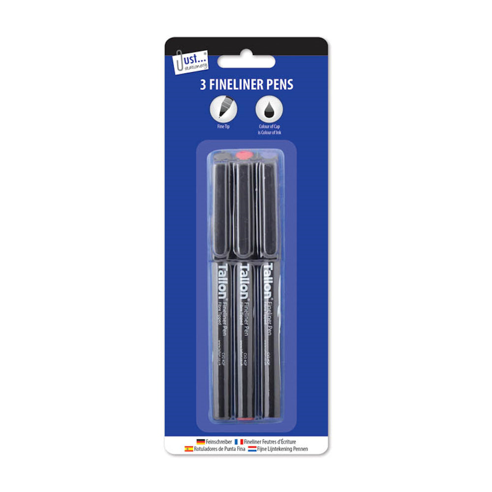 Fine liner Pens - 3 Pack