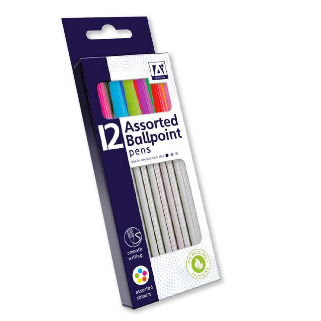 Ballpoint Pens - 12 Pack
