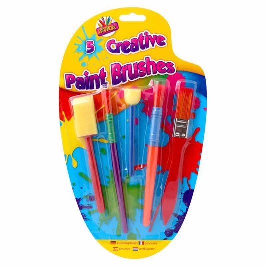 Kids Creative Brush Set - 5 Pack