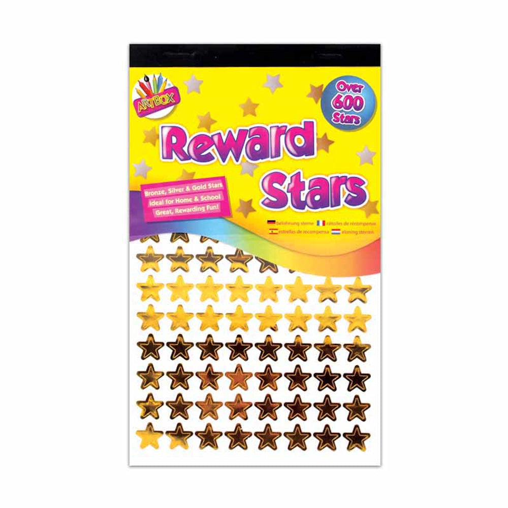 Gold Stars Reward Stickers