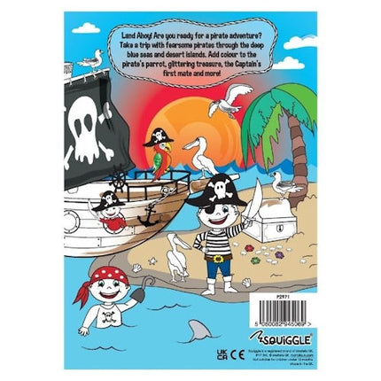 A4 My Pirate Adventure Colouring Book