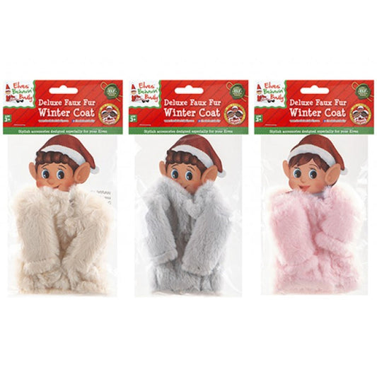 Fake Fur Coat For Elf - Single Assorted
