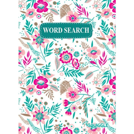 Pocket Sized Floral Word Search Book - Assorted