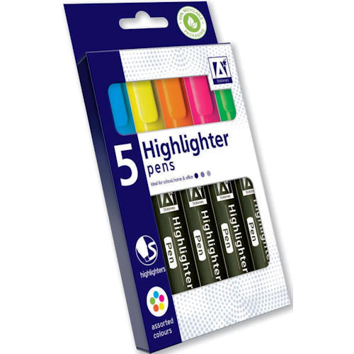 Highlighters - 5 Pack