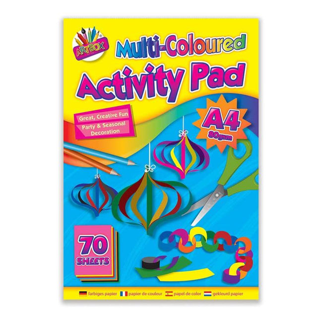 Multi Coloured Pad - 70 Sheets