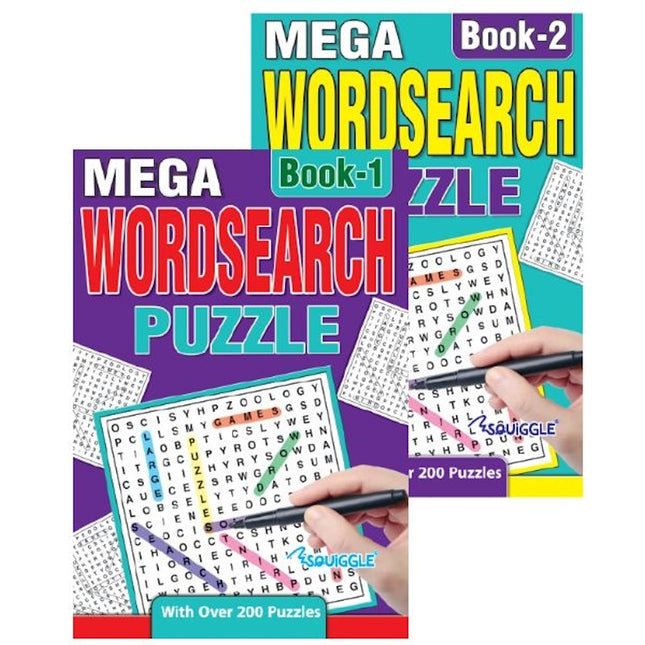 A5 Word Search Book - Assorted