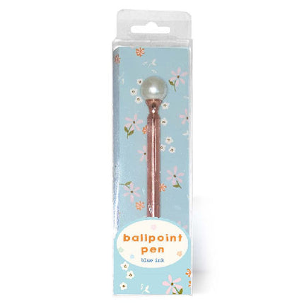 Rose Gold Pearl Ballpoint Pen