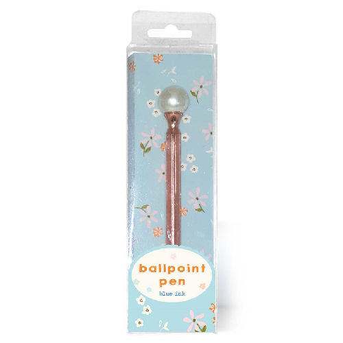 Rose Gold Pearl Ballpoint Pen