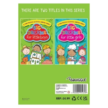A4 Dream Big Activity Doodle Book - 32 Pages
