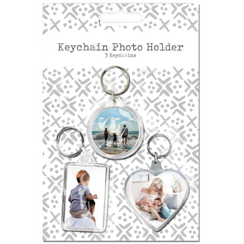 Keychain Photo Holder - 3 Pack