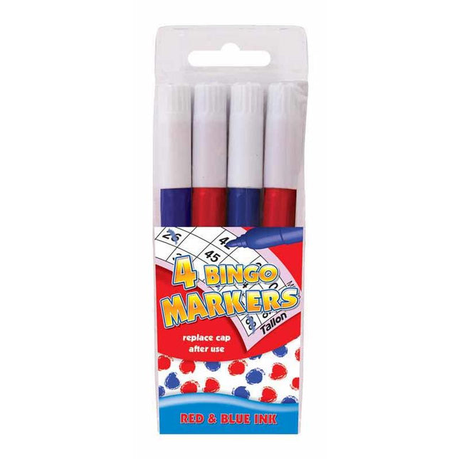Bingo Markers - 4 Pack