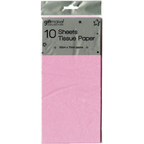 Baby Pink Tissue Paper - 10 Sheets