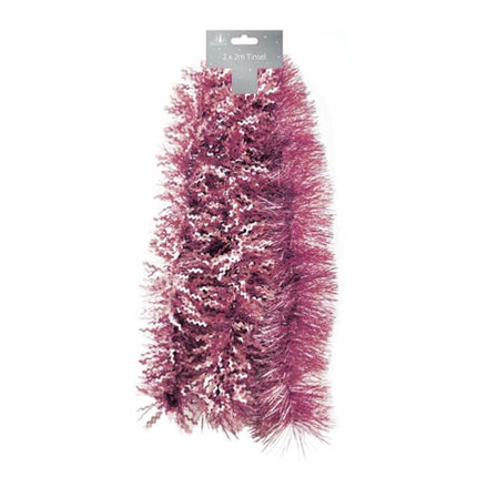 Luxury Tinsel 2 Pack Shiny & Matt - Blush
