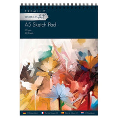 A5 Artists Sketch Pad - Assorted