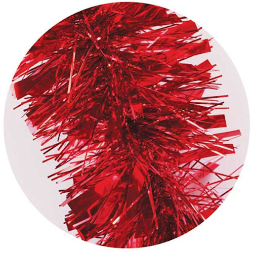 Chunky Tinsel - Red