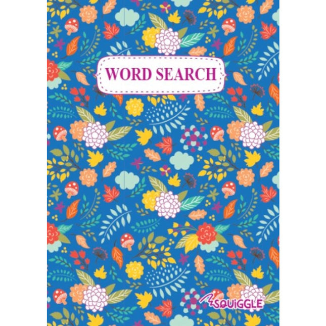 Pocket Sized Floral Word Search Book - Assorted