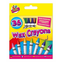 Wax Crayons - 36 Pack