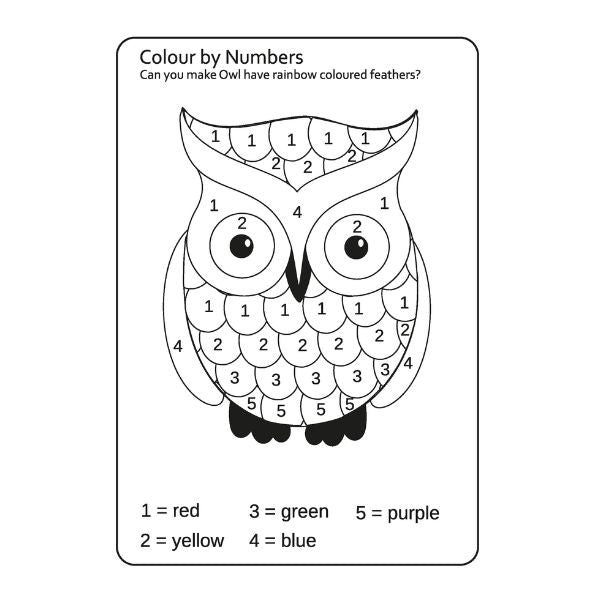 A4 My Woodland Friends Advanced Colouring Book - Creatures High Quality Paper Relaxing Art Therapy