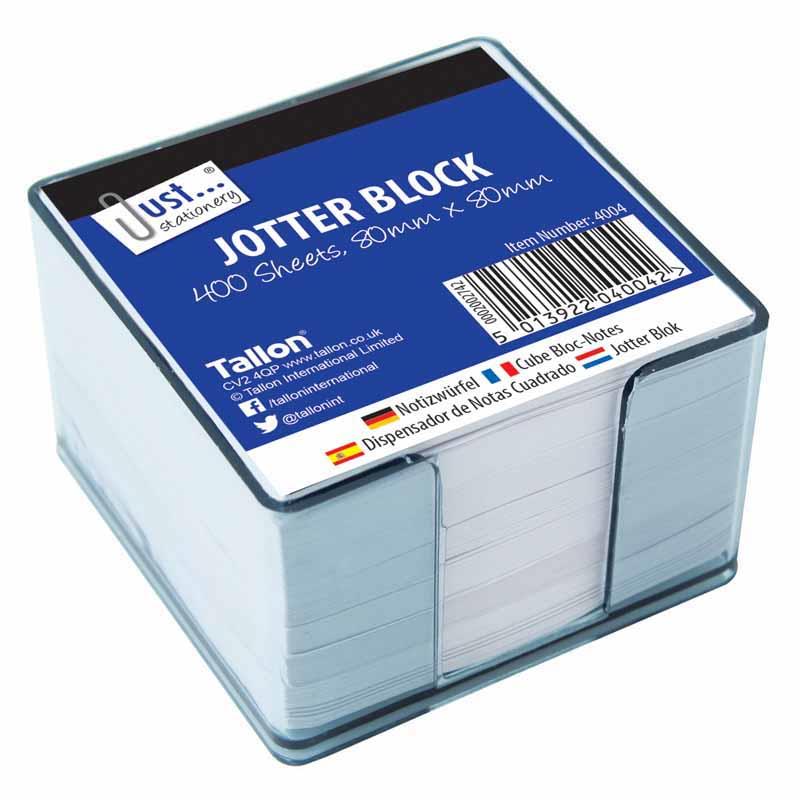 Jotter Block - 400 Sheets Notepad Office Supplies Writing Memo