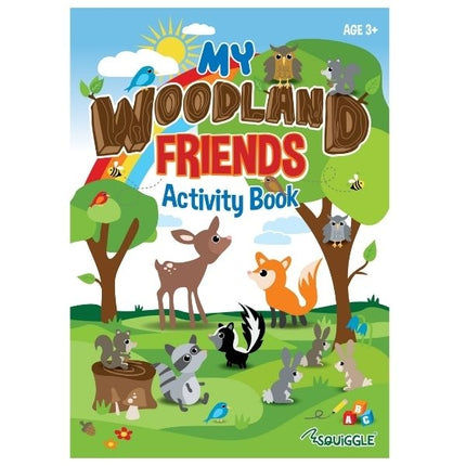 A4 My Woodland Friends Advanced Colouring Book