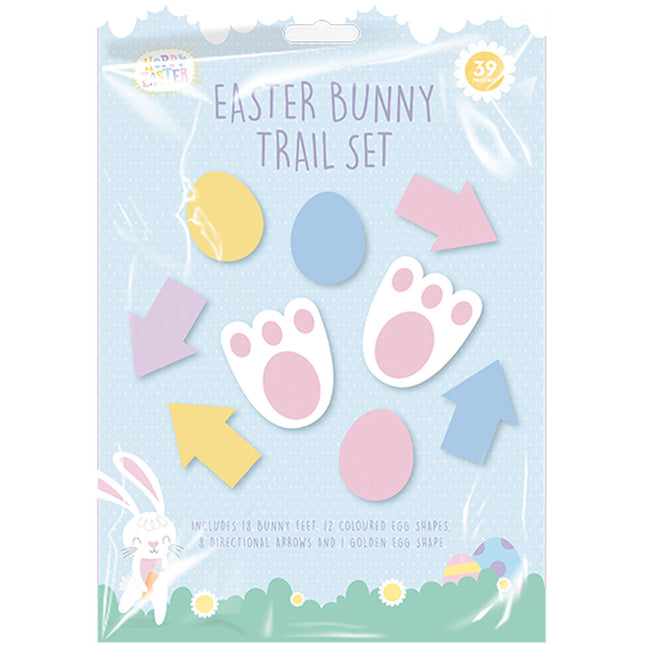 Easter Bunny Trail Set - 39 Piece