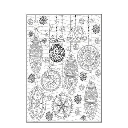 Christmas Advanced Colouring Book - Assorted