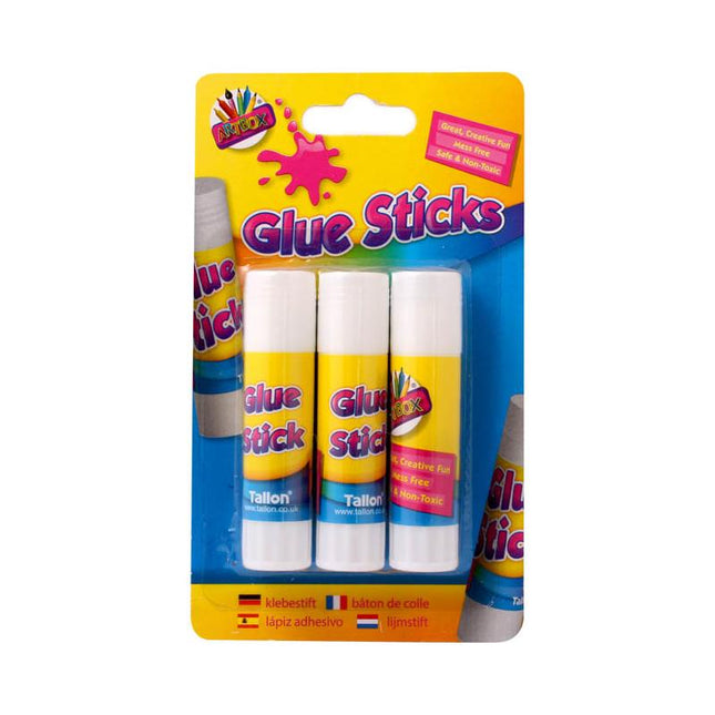 Twist Action Glue Sticks - 3 Pack