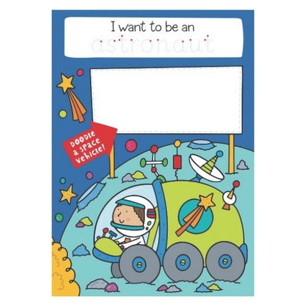 A4 Dream Big Activity Doodle Book - 32 Pages