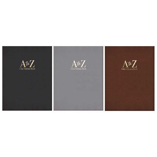 Midi Exec Padded Address Book - Assorted