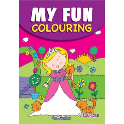 A5 Princess Colouring Book