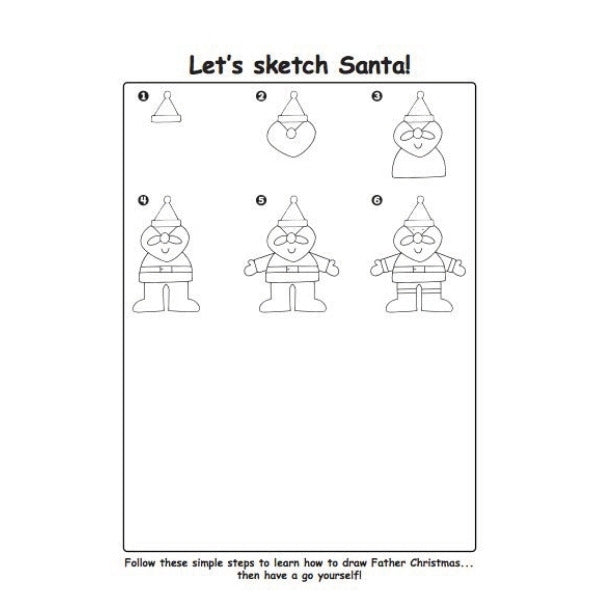 A4 My Christmas Activity Book - 44 Pages