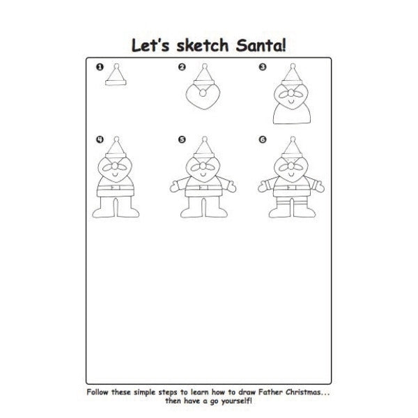A4 My Christmas Activity Book - Festive Activities Engaging Puzzles High Quality Holiday Fun