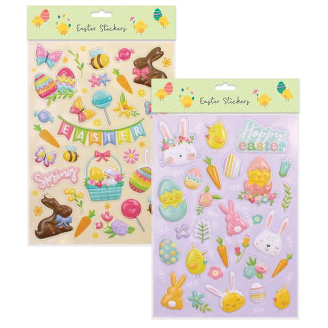 Easter Bubble Stickers - Assorted
