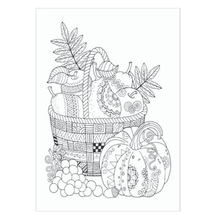 A4 Advanced Colouring Book - Assorted