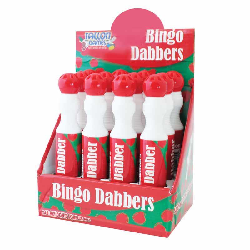 Large Red Bingo Dabber - Single