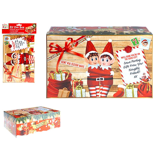Mini Size Elf Design Christmas Eve Box