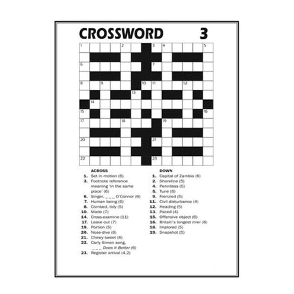 Crossword Puzzles - Assorted