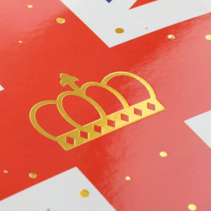 Union Jack 7.5'' Paper Bowls - 10 Pack